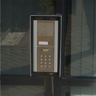 Outdoor access control unit